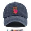 Pc MORE AMOR POR FAVOR Spanish Lettering Baseball Cap  Adjustable Duckbill Hat with Heart Print  Buckle Closure Lightweigh