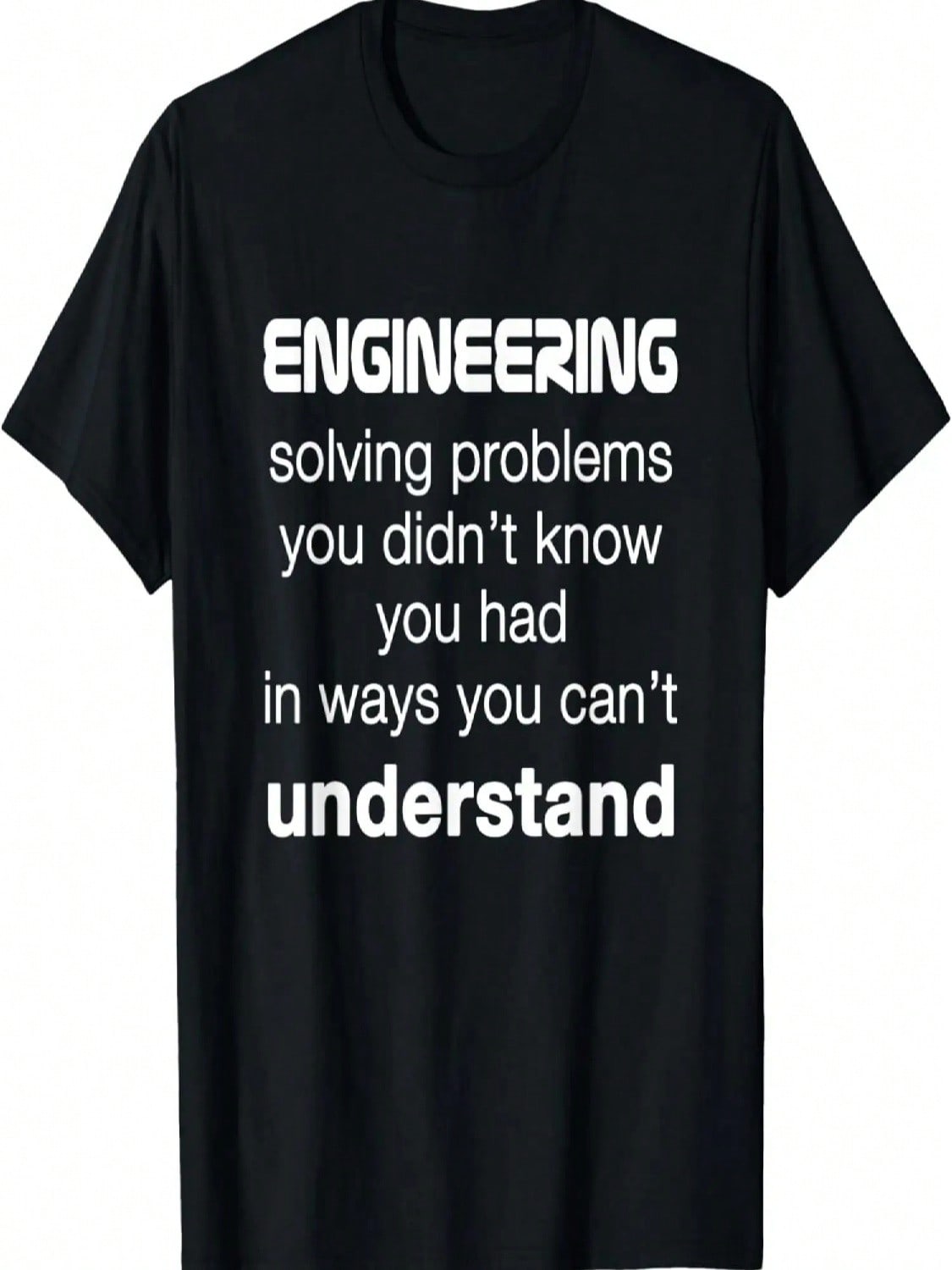 Cool Engineer _ Engineering T-Shirt About Solving Problems T-Shirt S разноцветный