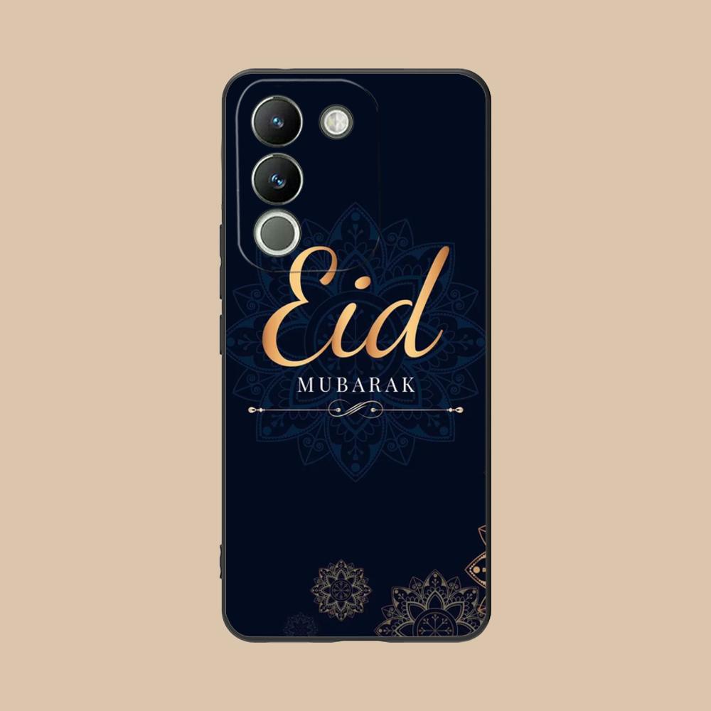 Eid Mubarak Mobile Phone Case for VIVO V60 V50 V40 V30 V29 V27 V25 V23 Pro Lite 5G Colorful Printing Cover Luxury Cellphones