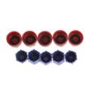 5 Pairs, M8*1 M10*1 A/C Service Port Valve Adapter Dust Cap