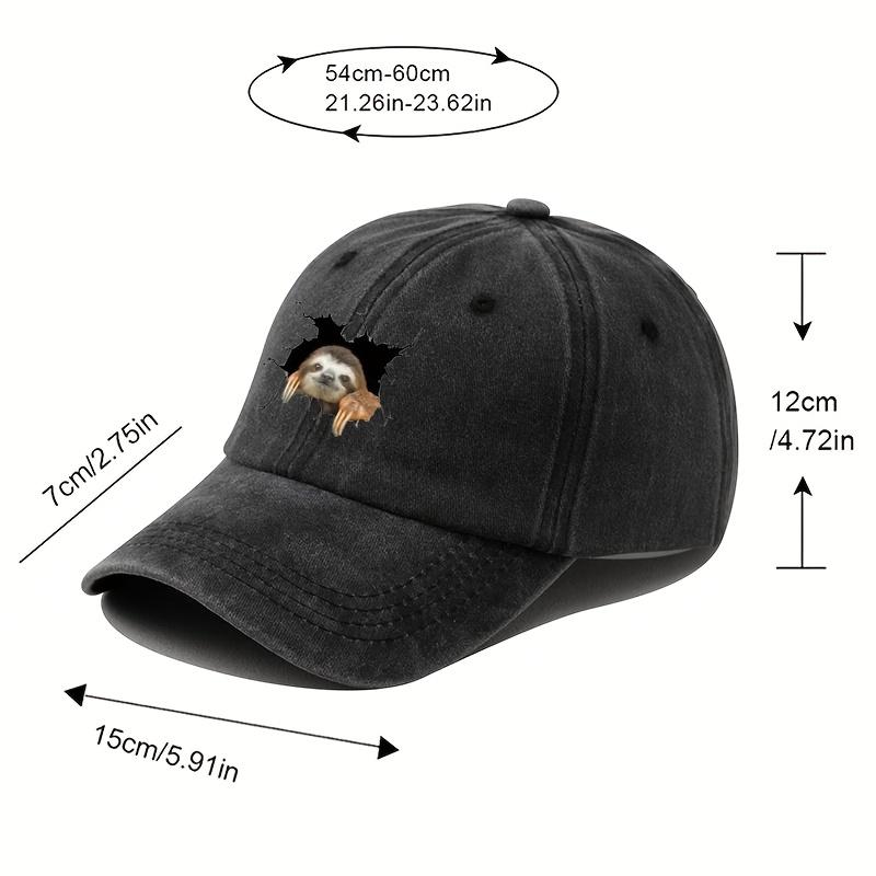 Baseball Hat Hip-hop Dad Trucker Hat Casual Hat Curved Brim Soft Top Retro Washed Hat Adjustable Hat
