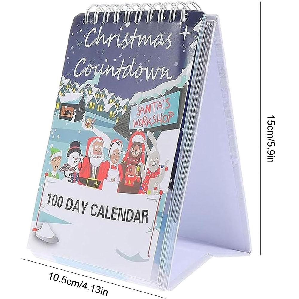 100 Day Christmas Countdown Calendar Christmas Advent Calendar 2025 Christmas Countdown Calendar Christmas Table Decorations