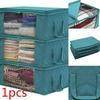 Folding Storage Box Quilt Storage Bag Wardrobe Clothing Storage Box Dustproof Bag Zipper