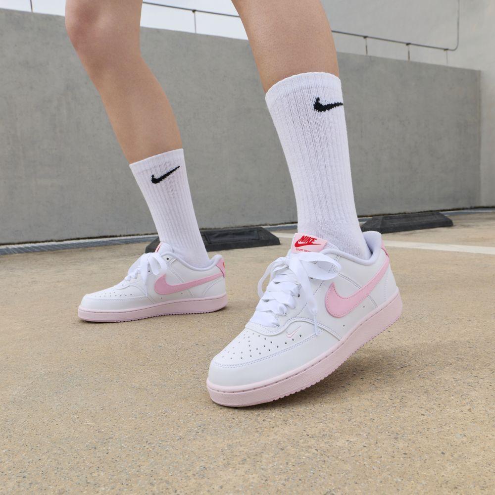 Nike Court Vision Textile, Synthetic Leather Breathable Low top Skateb 39