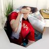 1pc Outdoor Umbrella - Automatic Opening/Closing, Portable 3-Fold Design, 8-Bone Iron Frame - Perfect Gift for Fans, Travelers, D