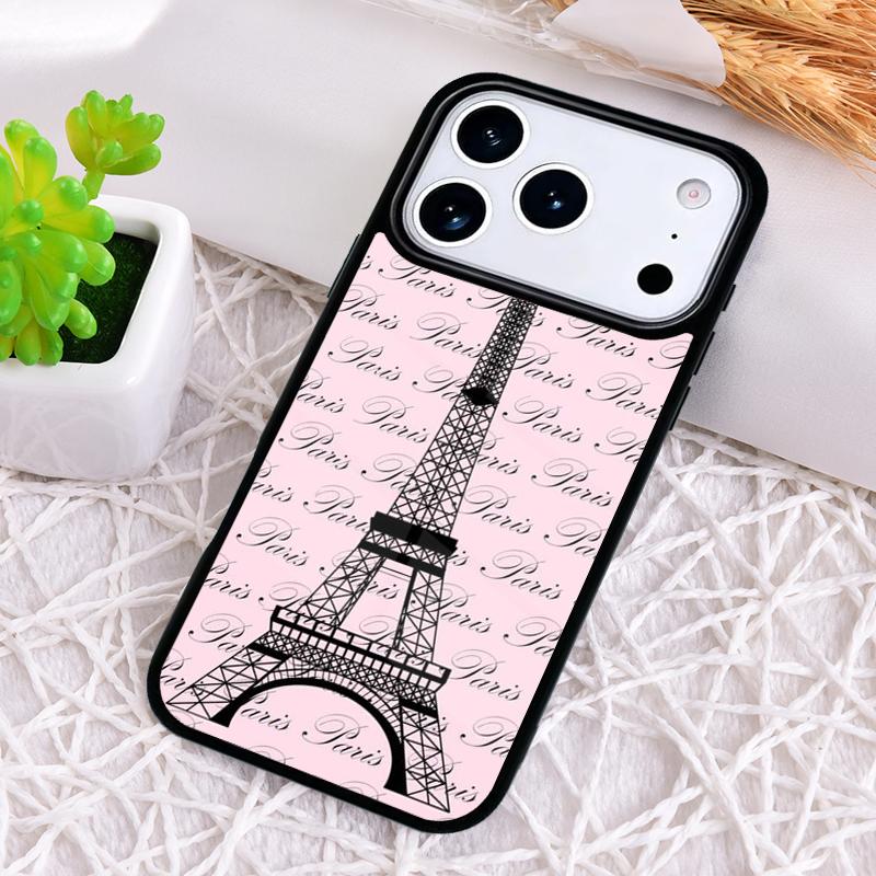 Eiffel Tower Paris Phone Case for iPhone 17 Air 16 15 11 12 14 13 Pro Max Shockproof Cover
