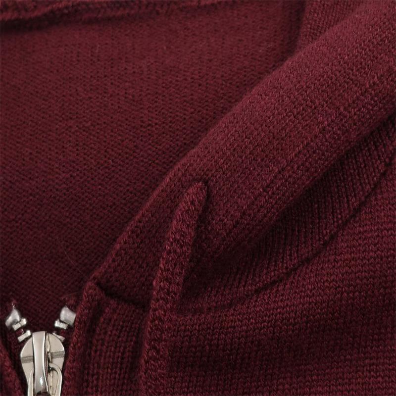 Women Knit Hooded Solid Long Sleeve Cardigan Sweatshirt