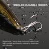 5pcs Floating Trout Lure Artificial Bait Kit 75mm 5g Black Minnow Crankbaits Fishing Lure Set Wobblers For Pike Fishing