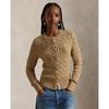 Polo Ralph Lauren Women S Cable Knit Cotton Crew Cardigan wmpoSwendw20547250