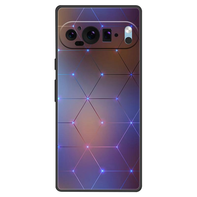 For Google Pixel 9 Pro XL Case Silicone Luxury Space Soft Bumper for Pixel 9 9Pro 9ProXL 5G Phone Cover TPU Funda Fashion Bag