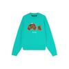 SS22 Leopard Bear Crewneck 'Forest Green Brown' Men's PMBA026S22FLE0075760
