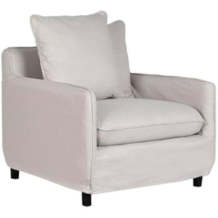 Armchair - HOME ESPRIT - Beige - 86 X 59 X 87 Cm - 1 Seater - Indoor