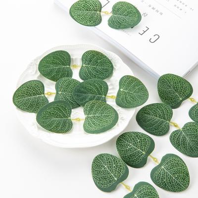 50 Pz Piante Artificiali Fogli di Eucalipto Finti in Seta Decorazione Natalizia per Casa Matrimonio Ghirlanda Esterno Fai da Te Scrapbooking Scatola di Caramelle