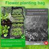 Garden Raised Planting Bed 4/8 Mesh Felt Fabric Grow Bag Vegetable Flower Potato Planting Container Reusable Large