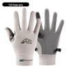 Sheng Lu Wei Ice Silk Full Finger Cycling Gloves