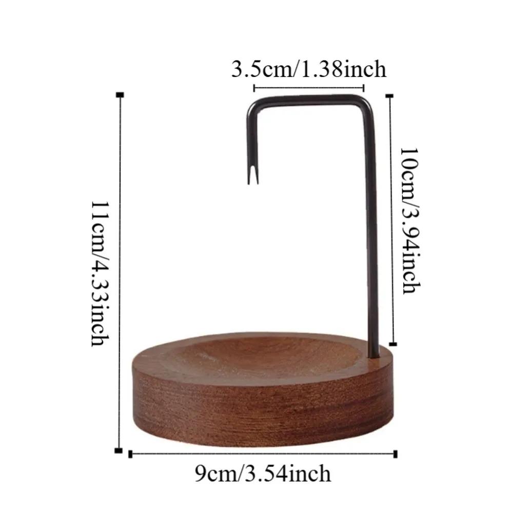 Wooden Incense Stick Stand Minimalist Zen Style Upside-Down Incense Holder Decorative Tea Ceremony Coil Holder Yoga Practice