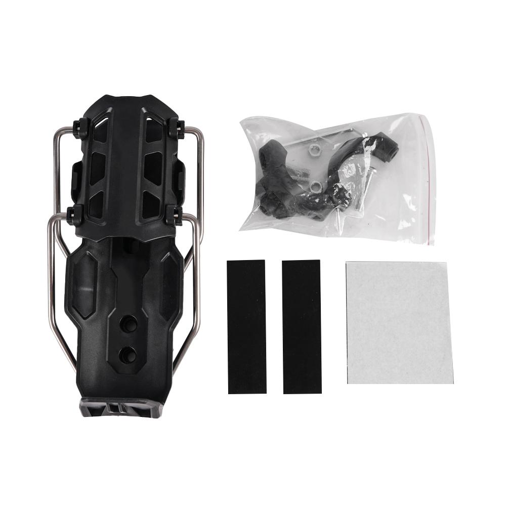 Motorcycle Adjustable Bottle Cages Support Water Bottle Holder Handlebar Stand for Cycling Electric Bicycle Modification parts чёрный