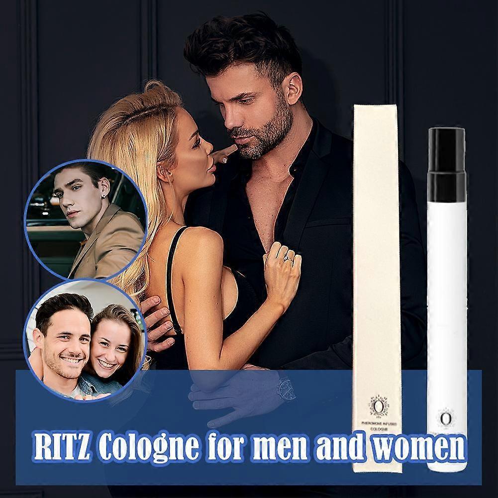 Ritz Pheromone Cologne 10ml Unisex Long Lasting Wood Floral Attraction