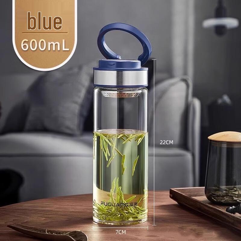 Fuguang Large Capacity Single Layer Glass Cup with Handle