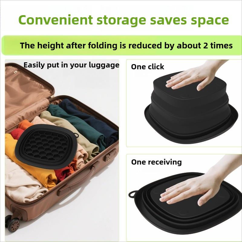 Collapsible Silicone Face Ice Bath Tray Cold Therapy for Facial Puffiness Portable Cryo Skin Tool Travel Beauty Bowl Facial Tool