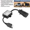 4 Pin to 7 Pin Converter Adapter for Stable Trailer Lighting System Enhanced Driving Safety Secure Brake Light Function
