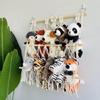 Modisches Lagerregal 2-stöckiges Holz Spielzeug-Aufbewahrungsnetz für Kinderzimmer Ornamente
