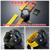Für Casio Small Mud King GG-B100 GG-B100Y-1A GG-B100-1A3 Modifiziertes Leder-Gummi-Armband Metallkopf Partikelverbinder Adapter
