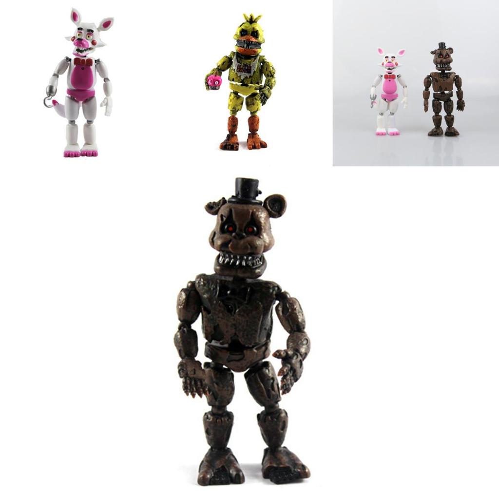 Nádherných 6 akčních figurek Fnaf Five Nights At Freddy's o výšce 19 cm Pro oddané fanoušky