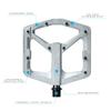 CRANK BROTHERS MTB Flat Pedal Stamp 2 L Raw Silver 2020