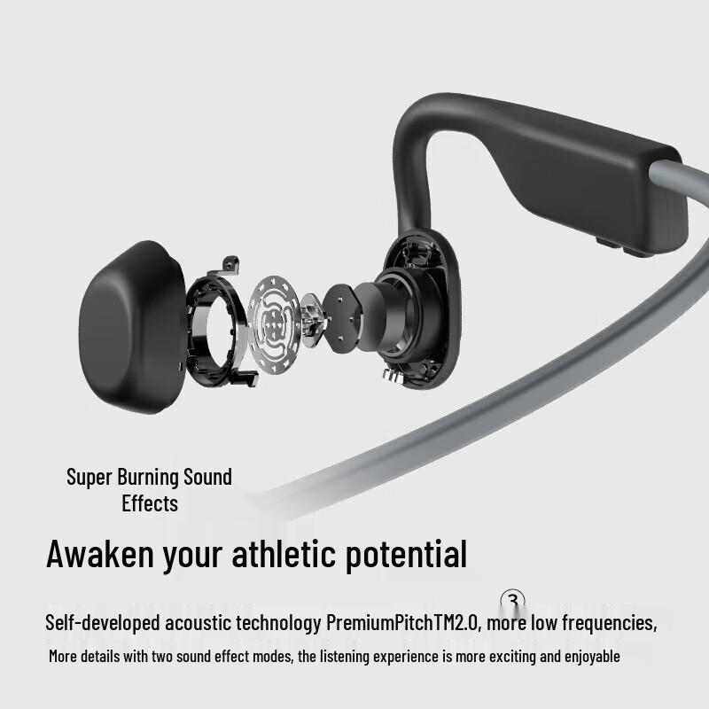 Shokz OpenMove S661 Bone Conduction Sport Headphones