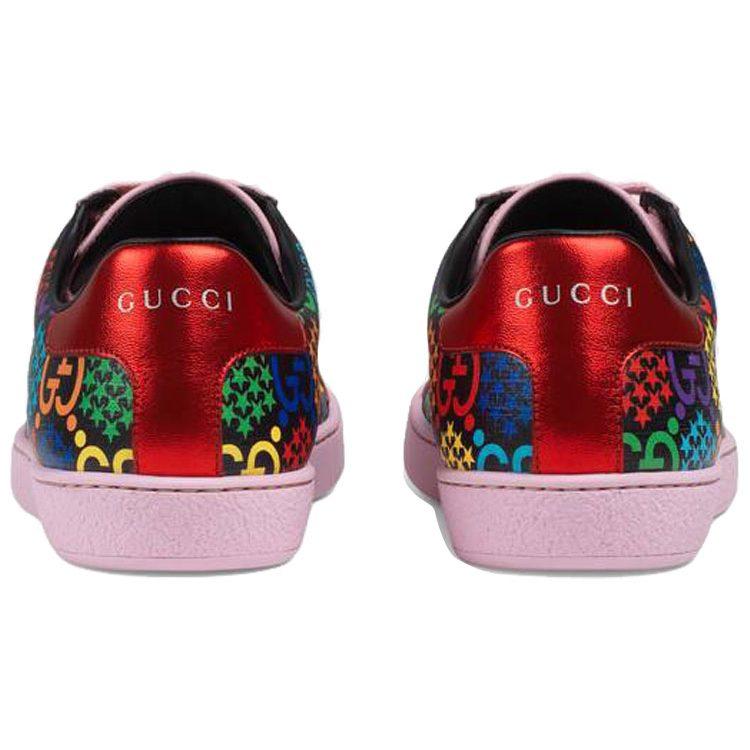 Gucci Wmns Ace Gg Supreme Low 'Psychedelic - Pink' 610086 H2020 1115