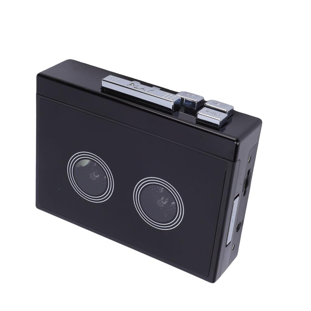 Cassette Tape Player with Earphones 3.5mm     Battery Operated USB Powered Cassette To MP3 Converter Support USB Flash Drives USB Card Readers