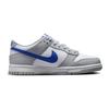 Nike Dunk Low Mini Swoosh Wolf Grey Game Royal GS FN3878-001