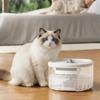USB Pet Fountain Double Filtration Pet Water Fountain BPAsafe Ultra Quiet for Indoor