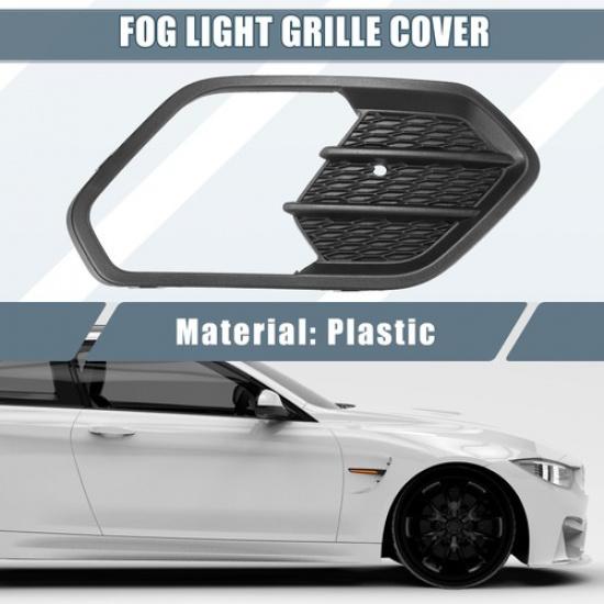 

Front Right Fog Light Grille Cover Trim for Ford Escape Kuga 2017- Black