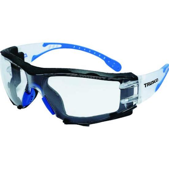 TRUSCO Safety with Dustproof Frame and Clear Storage Bag SLPGG X 2 Ultra-Lightweight Glasses, 26g, Tight-Fitting Lens, Included, (Case Sold)