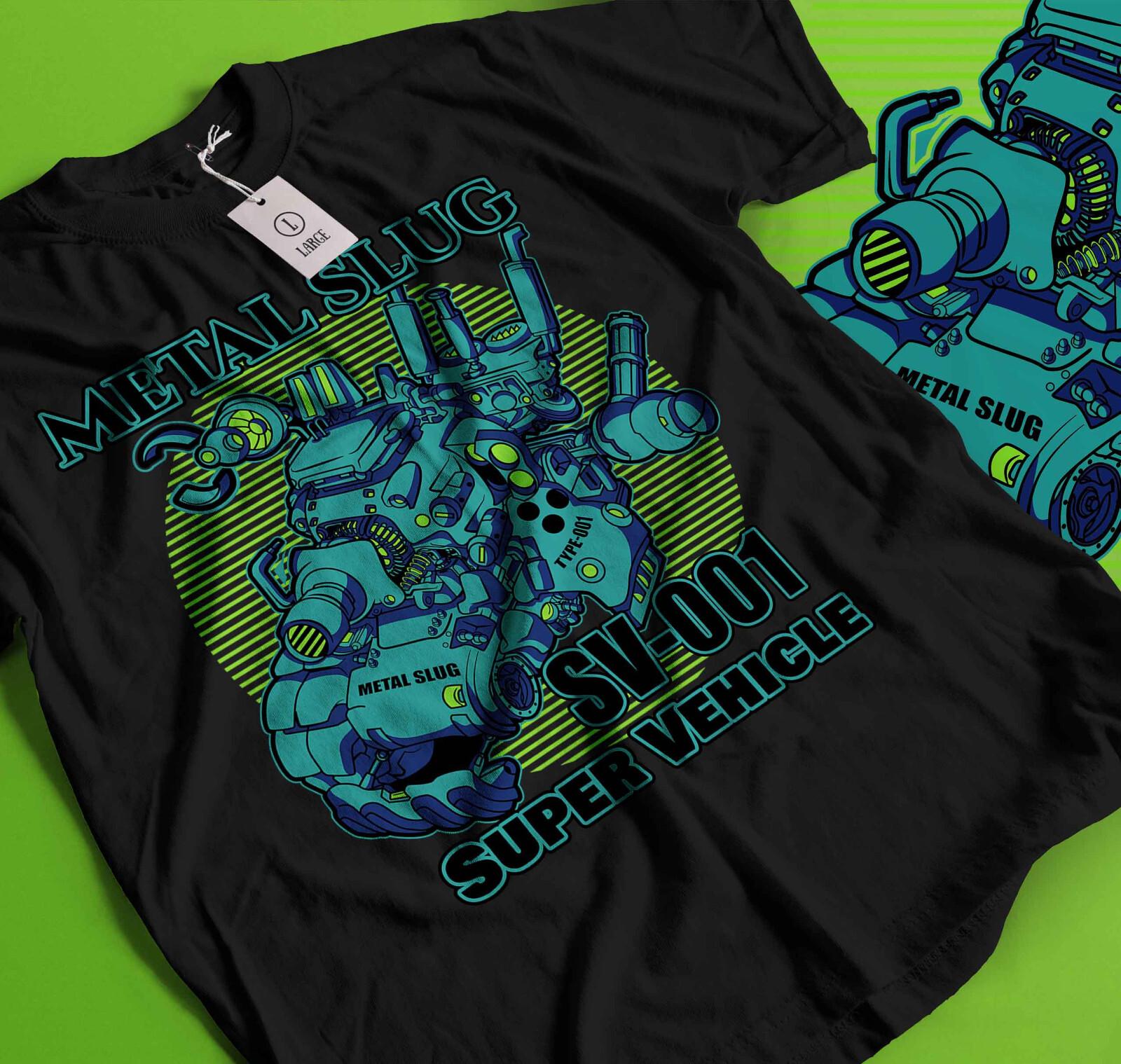 

Metal Slug SV-001 Super Vehicle 001 Premium Unisex T Shirt Mens Womens Tees Top Classic Game Gift 411 4XL