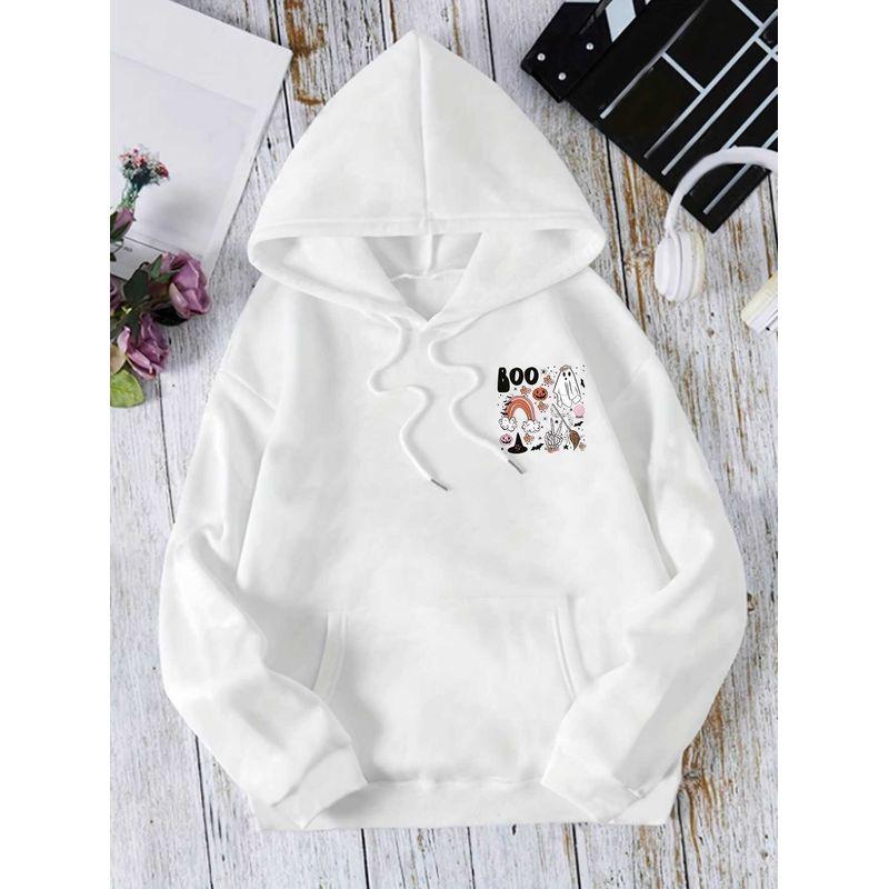 

Sweatshirt Women s Spring Fall and Winter White Special-Interest Design Thin European Easy Matching Coat New Arrival Women s Clothing Loose Tops White XS