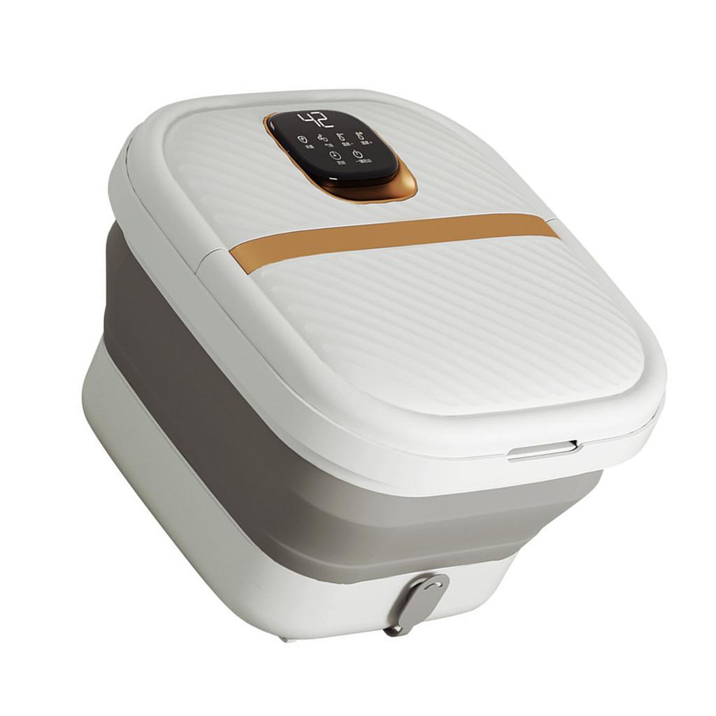 Fußbadewanne mit Massagegerät und Wärme PP TPE Faltbare Elektrische Fußbadewanne mit Massagerolle für