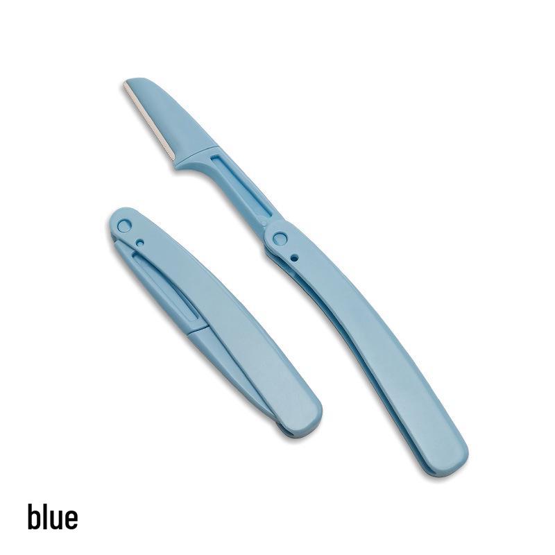Foldable Anti-Scratch Eyebrow Razor Set for Women - Safe & Beginner Friendly