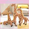 Adorable Giraffe Plush Toy Soft Stuffed Animal Doll For Kids Birthday Gifts