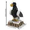 MOC Bluejay Blocchi da Costruzione Modello Raven Bricks Aquila di mare di Steller Tucano Toco Uccello Mondo Animale Giocattoli da Assemblaggio Regalo di Compleanno per Bambino