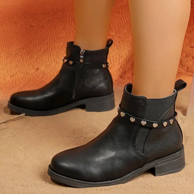 

Новые короткие ботинки на осень и зиму 2024 года, женские ботинки с круглым носком и шнуровкой, повседневные ботинки с британской кромкой 43 чёрный
