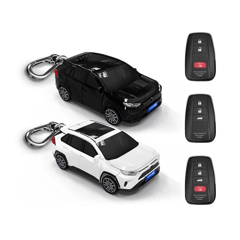 

Toyota RAV4-Class Key Holder, Model Key Protector, Personalized Gift Car Key Holder, with Buckle Accessory