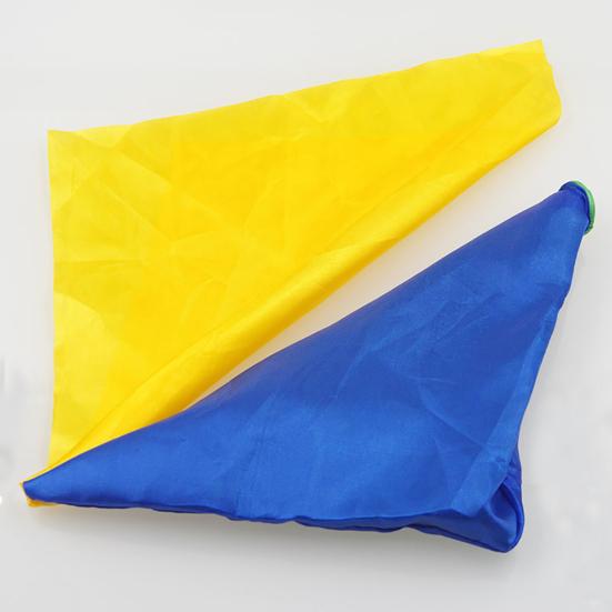 Silk Scarf Smooth Surface Exquisite Cloth Simple Operation Magical Scarf for Street