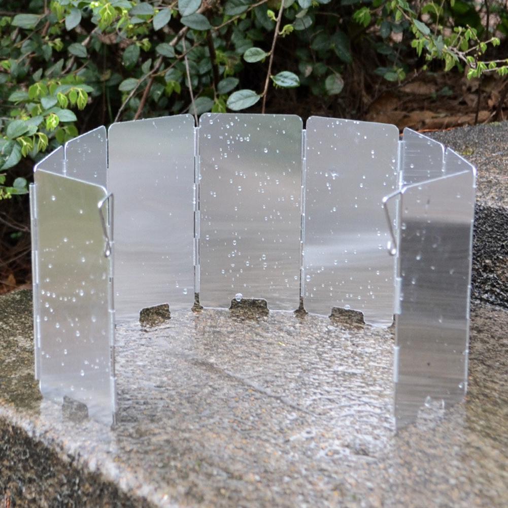 

Мини-экран для пикника на открытом воздухе, 9 штук, экран для плиты, экран для кемпинга