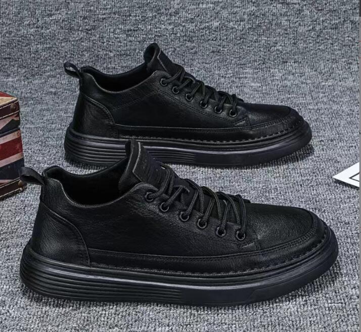 

Обувь для мужчин Новые однотонные универсальные плоские легкие рабочие спортивные повседневные кроссовки для скейтбординга Мужские кроссовки Zapatillas Hombre Zapatillas EUR 39 чёрный