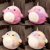 Squishmallow Balena Cartone Animato Cuscino Peluche Giocattolo da Collezione Con Velluto di Cristallo Elastico In Viola/lavanda Taglia Piccola/grande Riempito Con Cotone PP