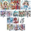 Snow Girl DIY Gem Art Diamond Painting Kits for Gift Home Wall Decor Special Shape Partial Drill Dimond Art Paintings 30x30cm