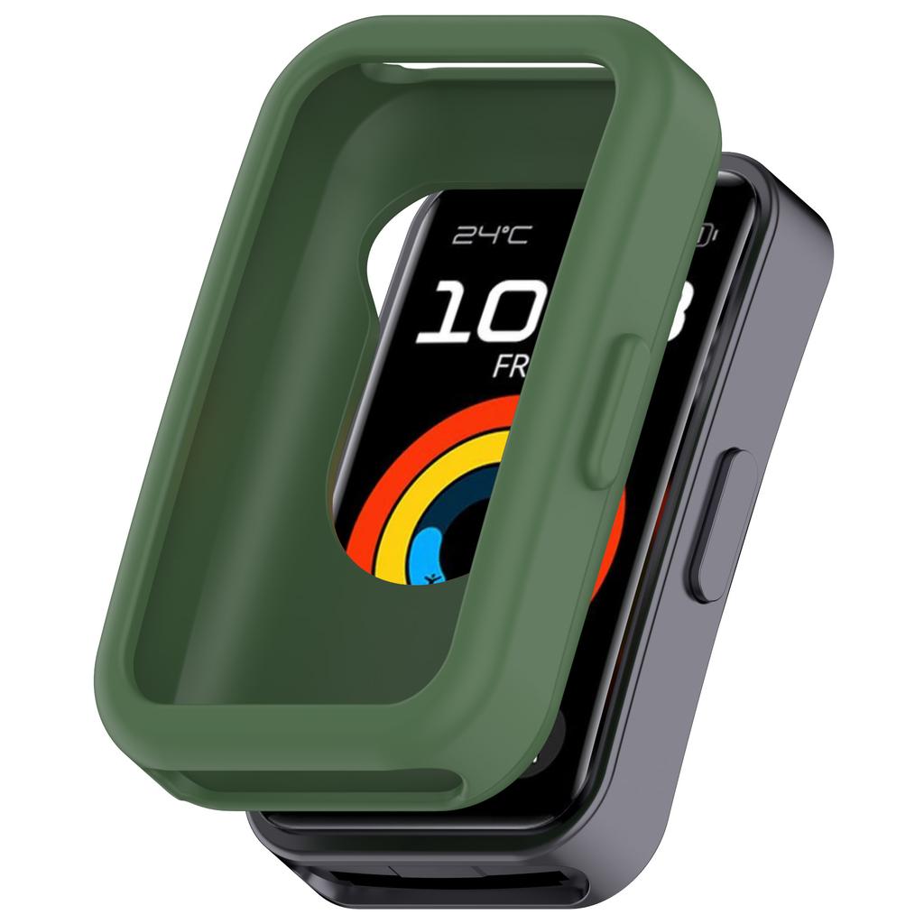 For Huawei Band 9/Band 8 Watch Case Soft Silicone Hollow Watch Frame Cover